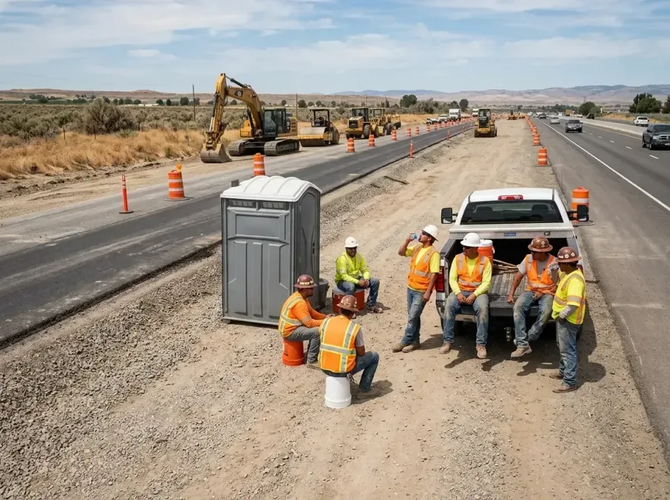 highway-road-construction-crew-007 — frequently asked questions, Porta Potty and Restroom Rentals in Princeton Meadows, NJ